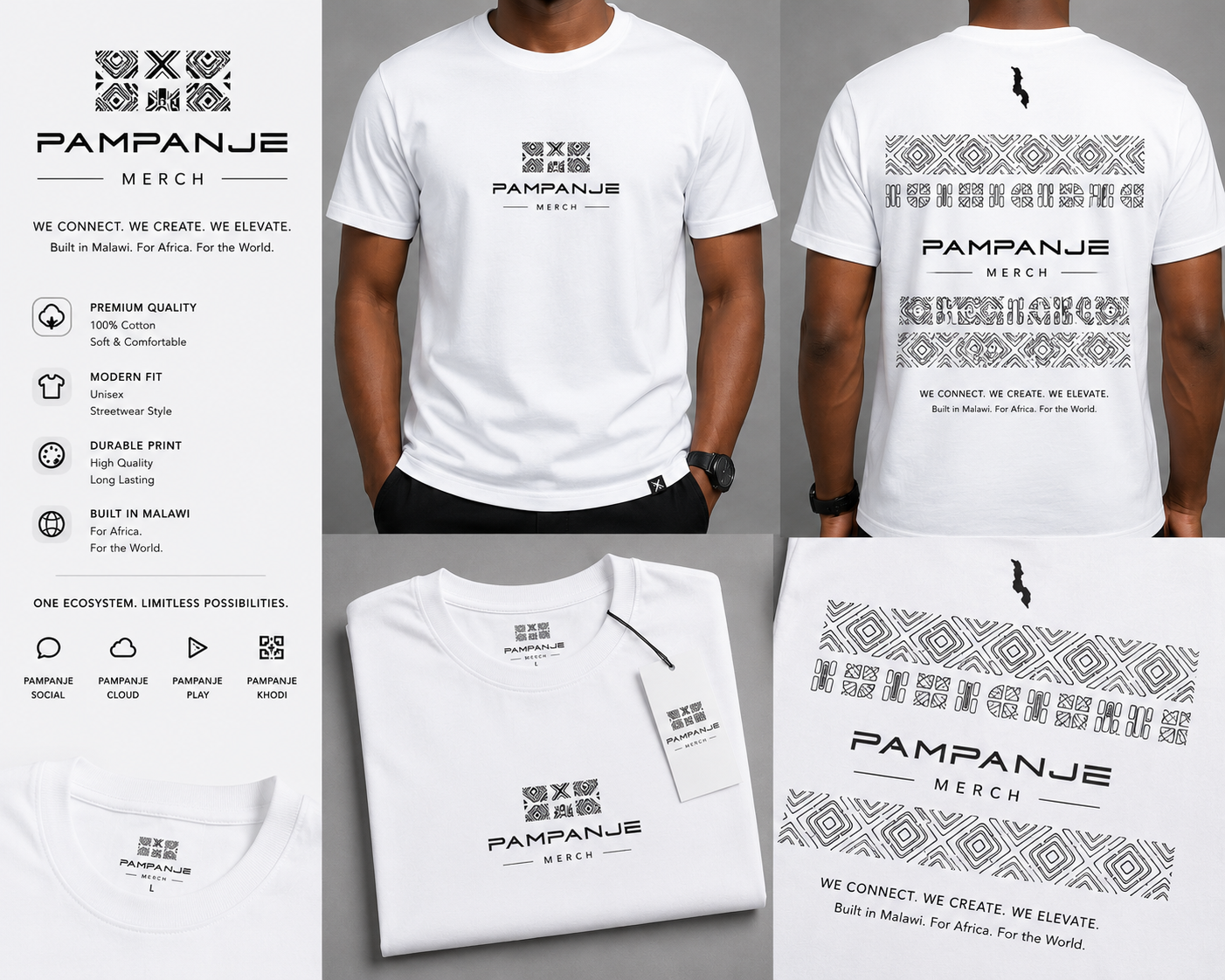 Pampanje White Tee